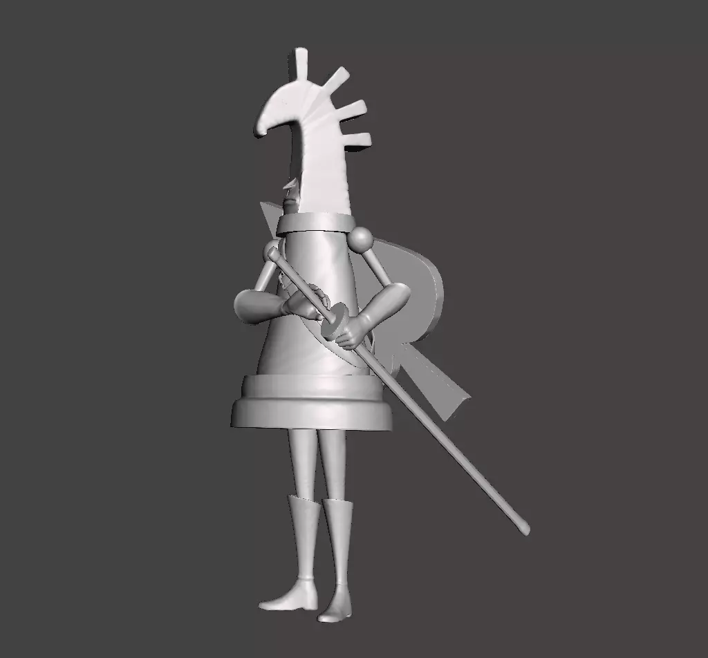 Knight Soldiers Homies 3D Model 3D print model_0