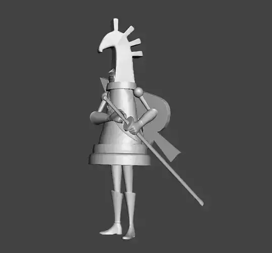 Knight Soldiers Homies 3D Model