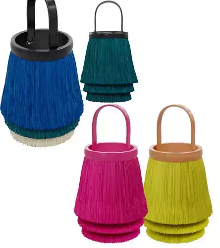 Hermes Toupet Fringed Bag