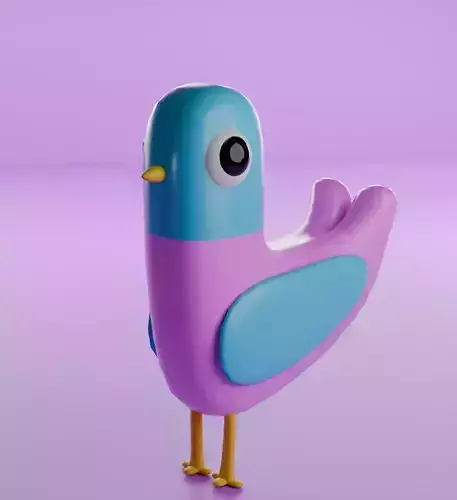 3d bird