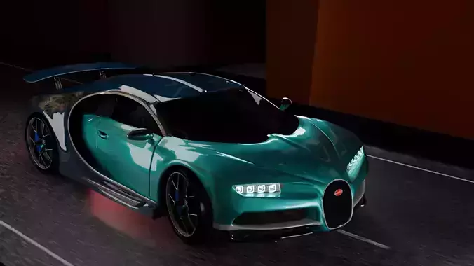 Bugatti 3d model 