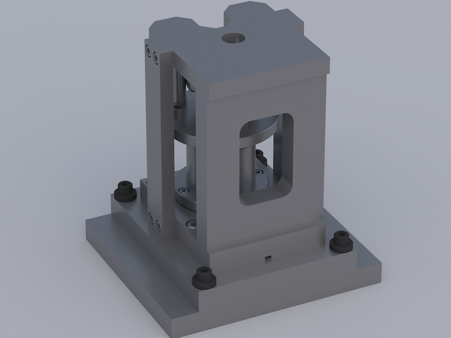 Drilling assembly machine 3D model_1