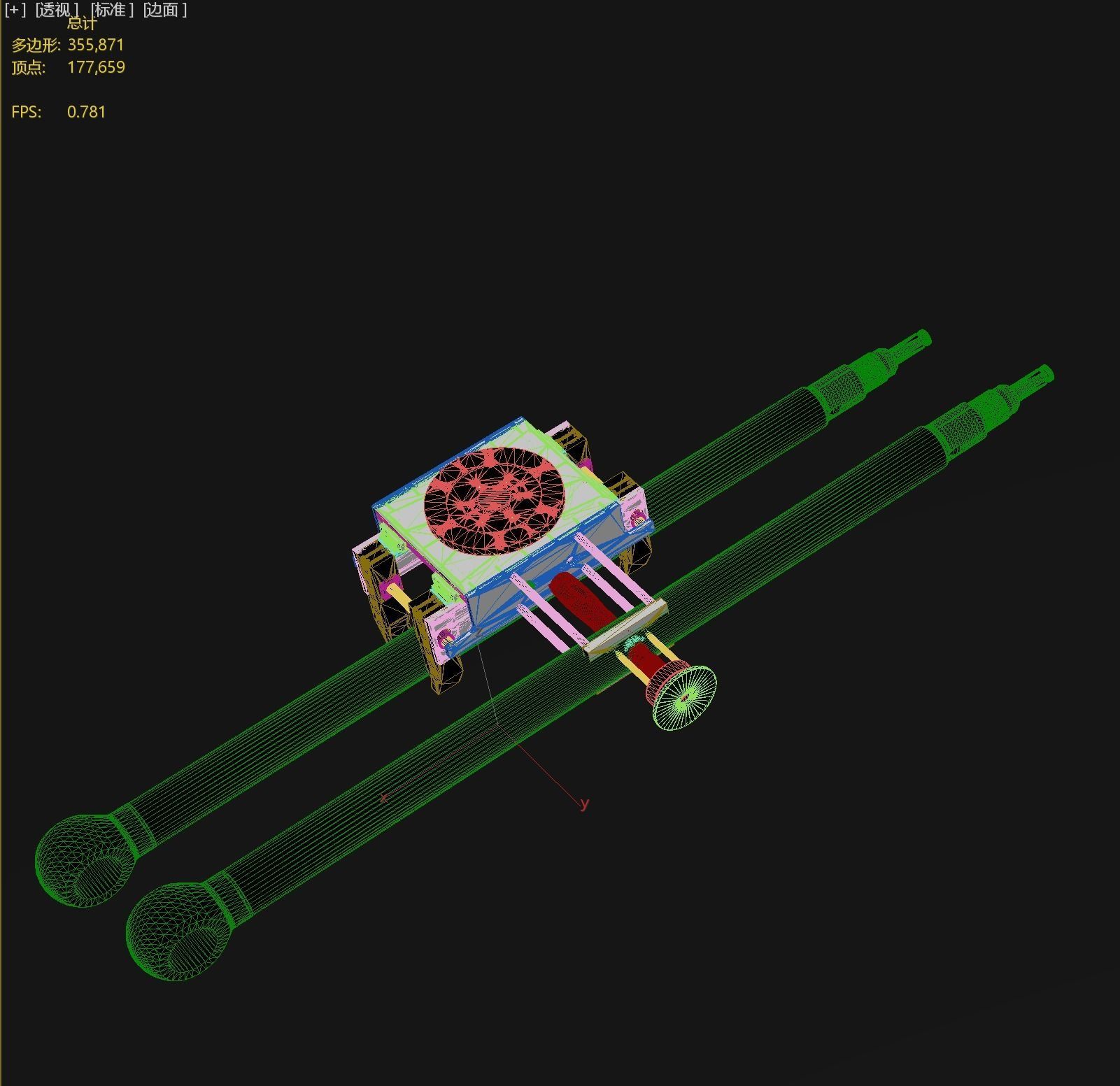 Heavy duty robot gripper 3D model_4