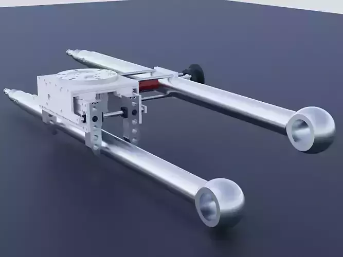 Heavy duty robot gripper 3D model