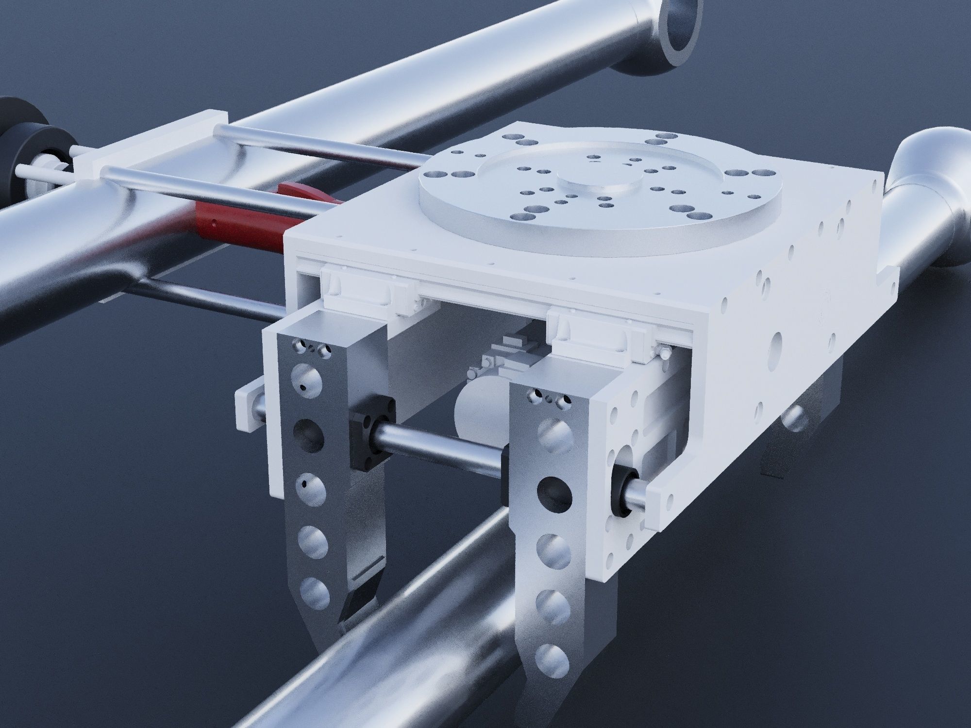 Heavy duty robot gripper 3D model_2