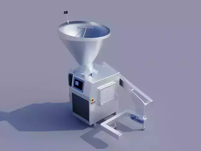 Continuous vacuum filling machine