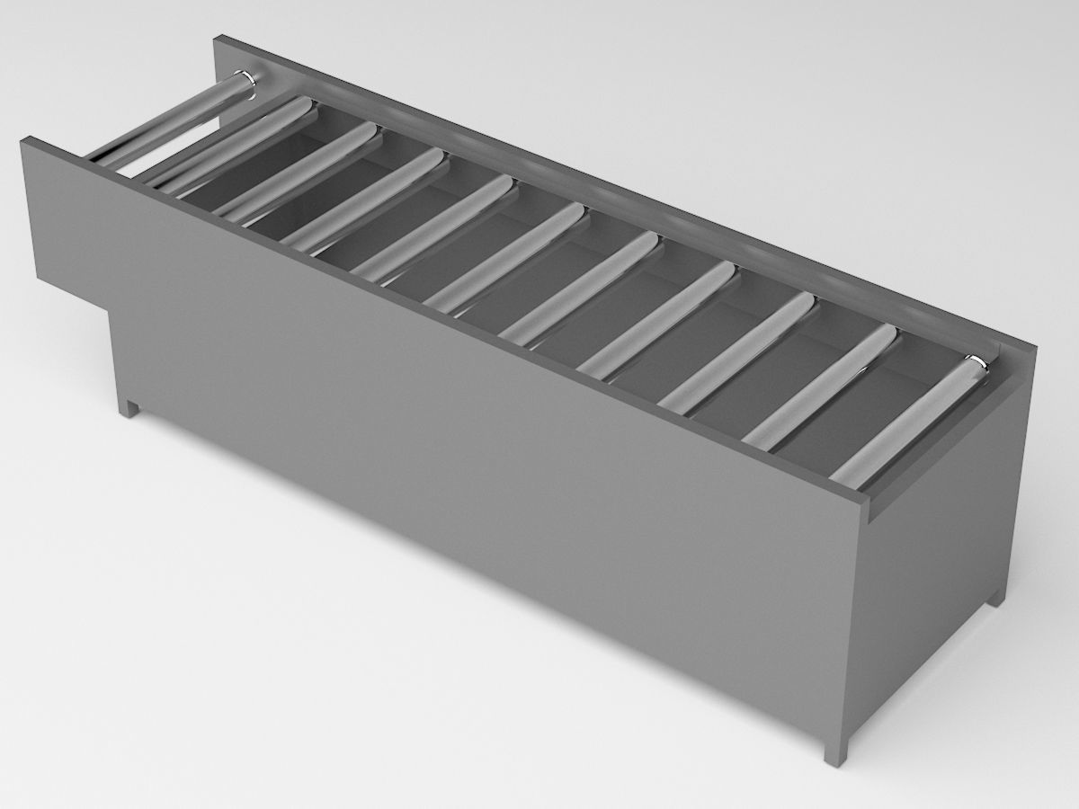 conveyor belt model 3D model_1