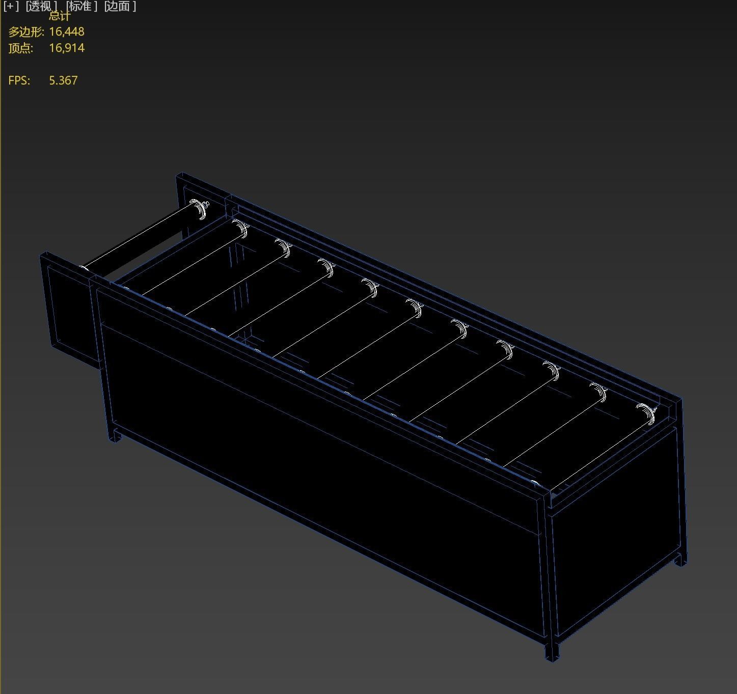 conveyor belt model 3D model_2
