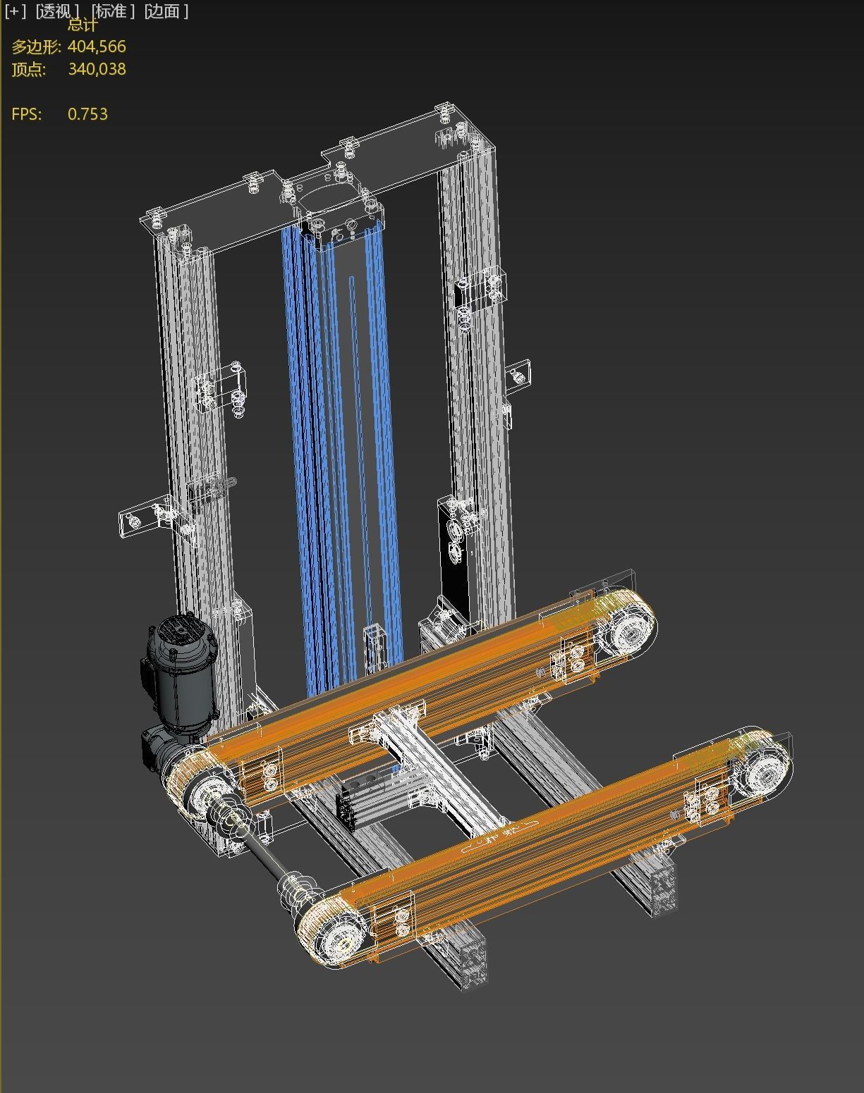 electric lift 3D model_3