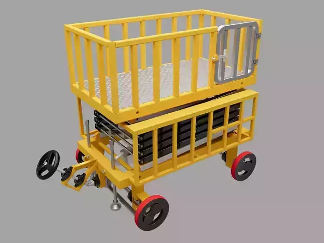 Platform lift truck