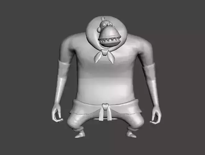 Hamburg Foxy Pirates 3D Model 3D print model