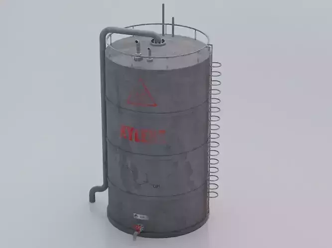 Industrial xylene storage tank
