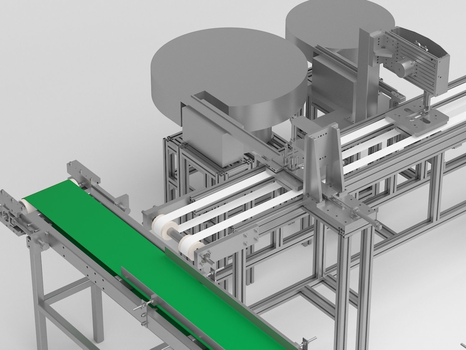 mass production machinery 3D model_3