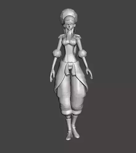 Porsche Foxy Pirates 3D Model 3D print model