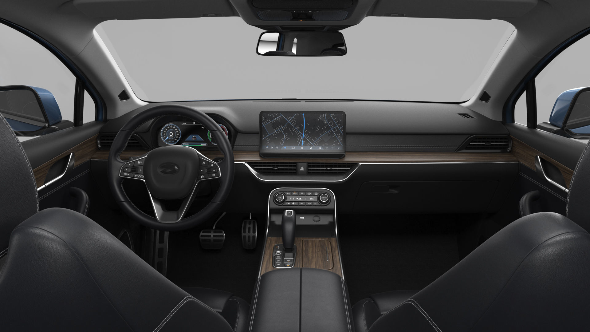 Generic Hybrid SUV 3D model_25