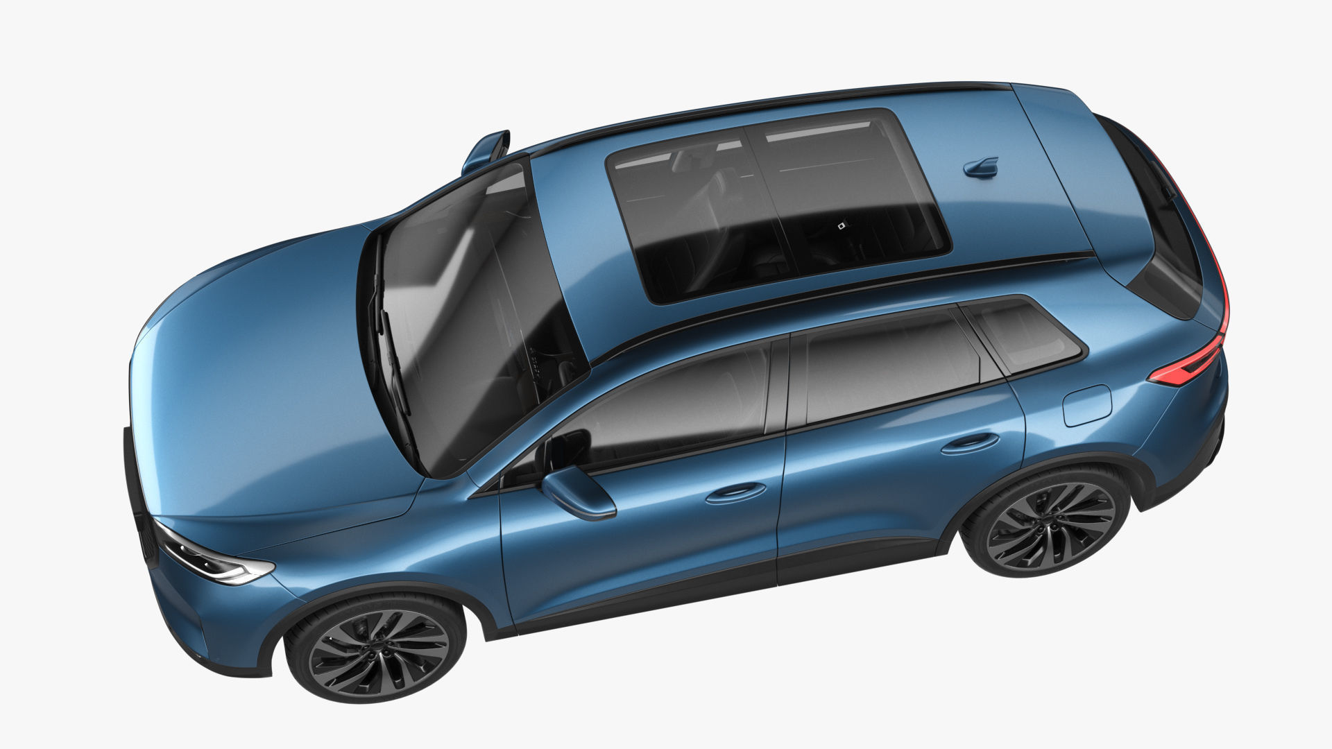 Generic Hybrid SUV 3D model_15