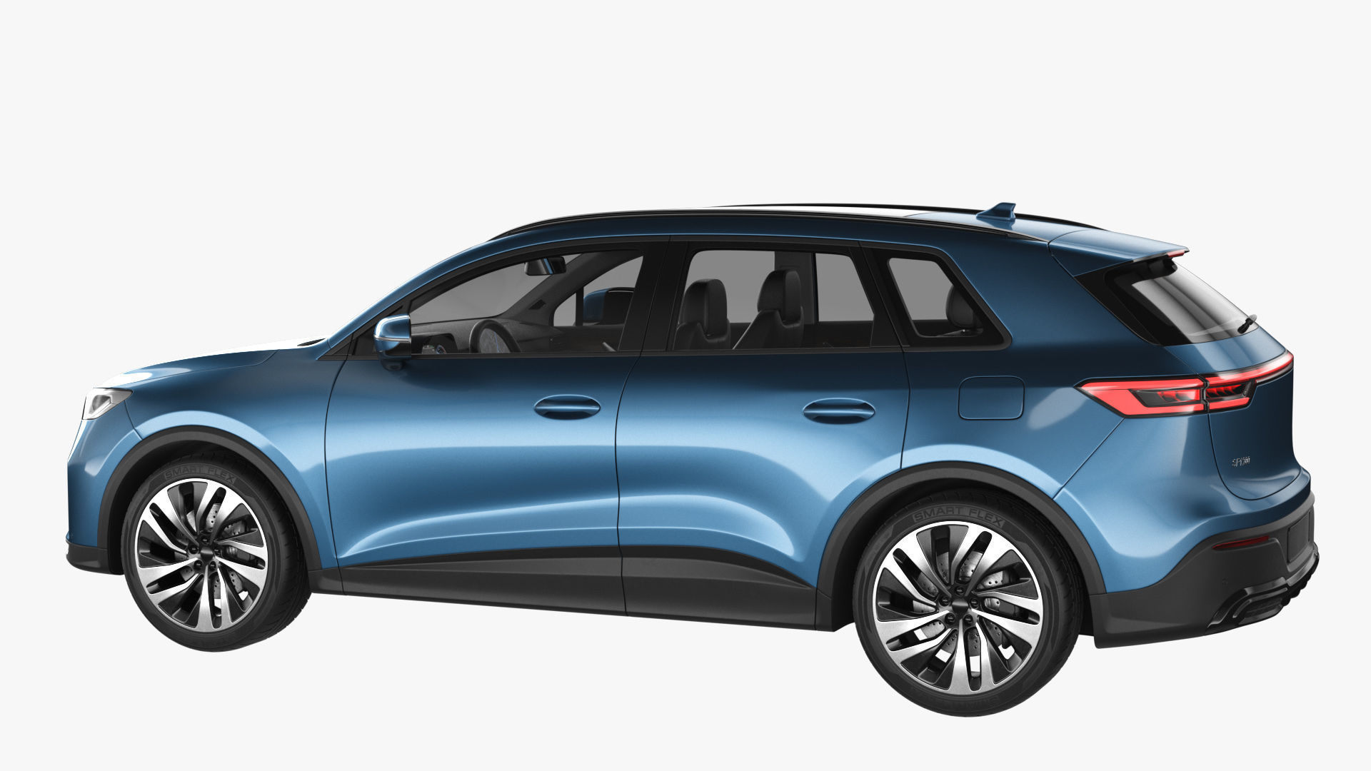 Generic Hybrid SUV 3D model_6