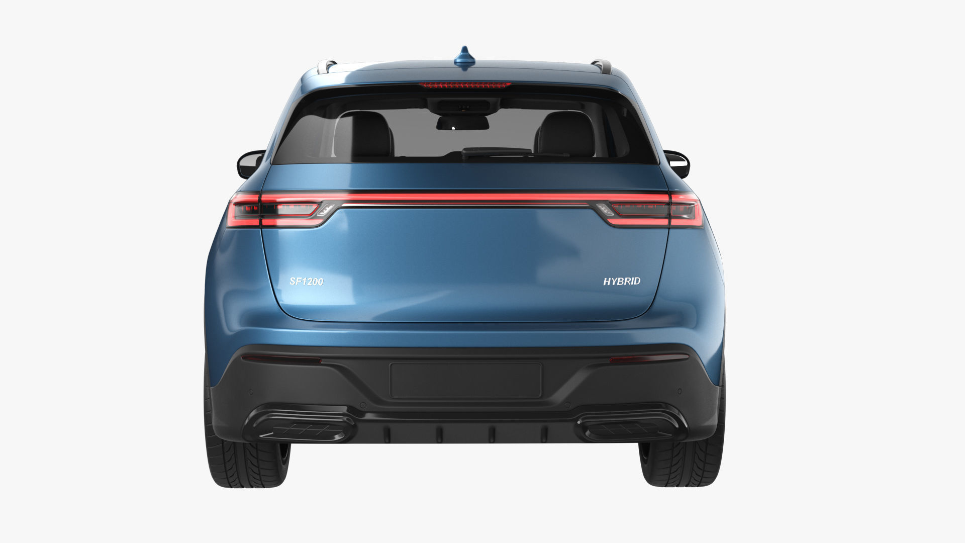 Generic Hybrid SUV 3D model_8