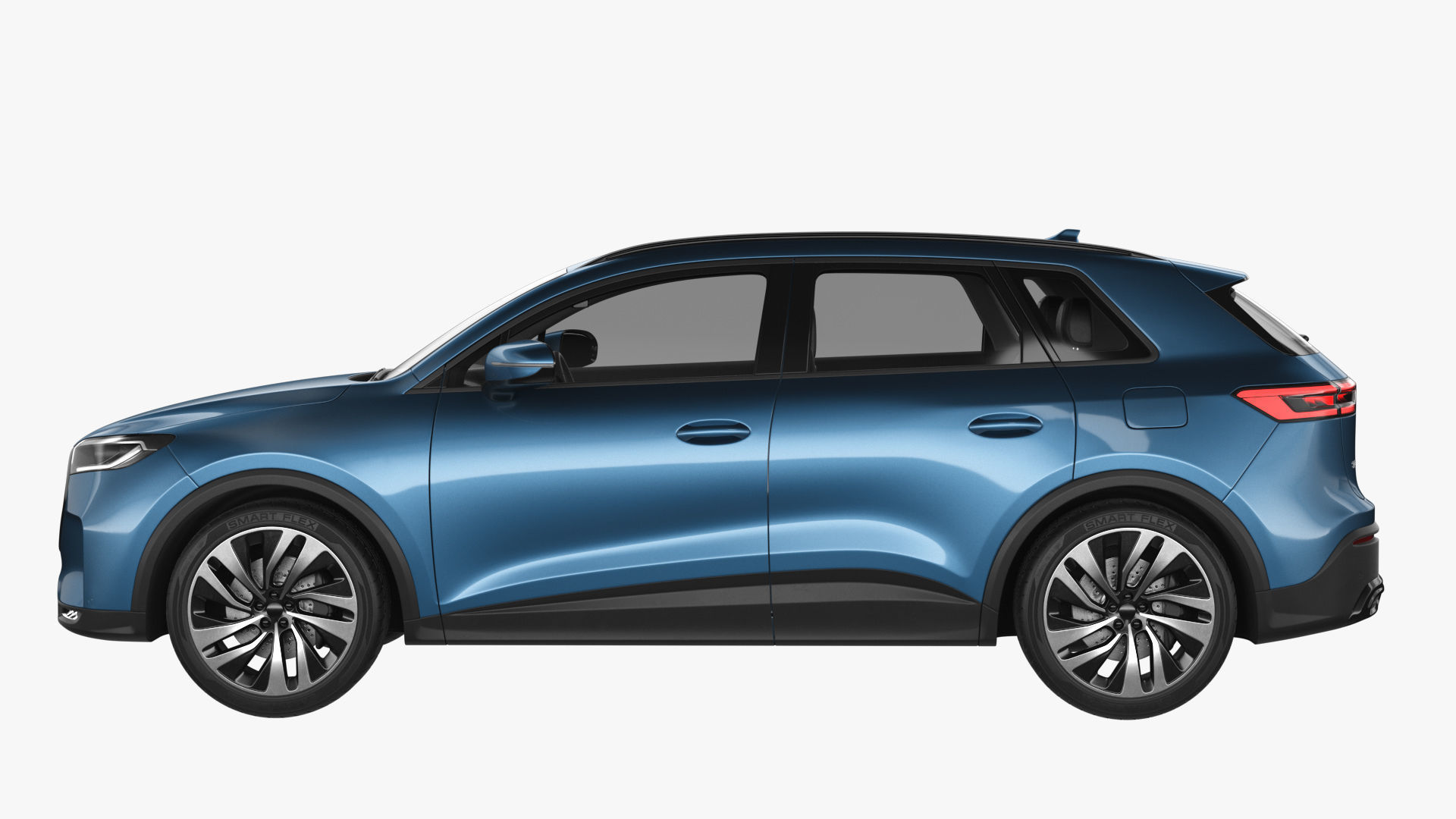 Generic Hybrid SUV 3D model_5
