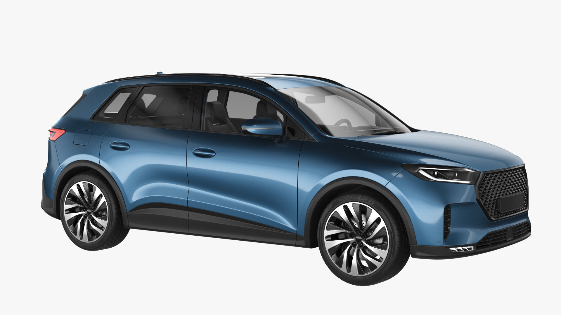 Generic Hybrid SUV 3D model_12
