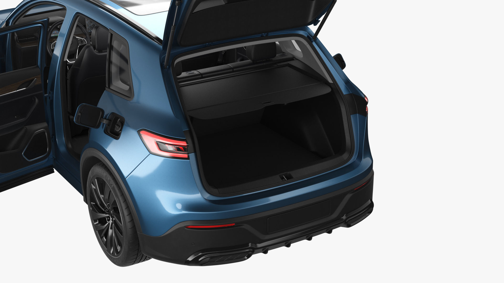 Generic Hybrid SUV 3D model_23