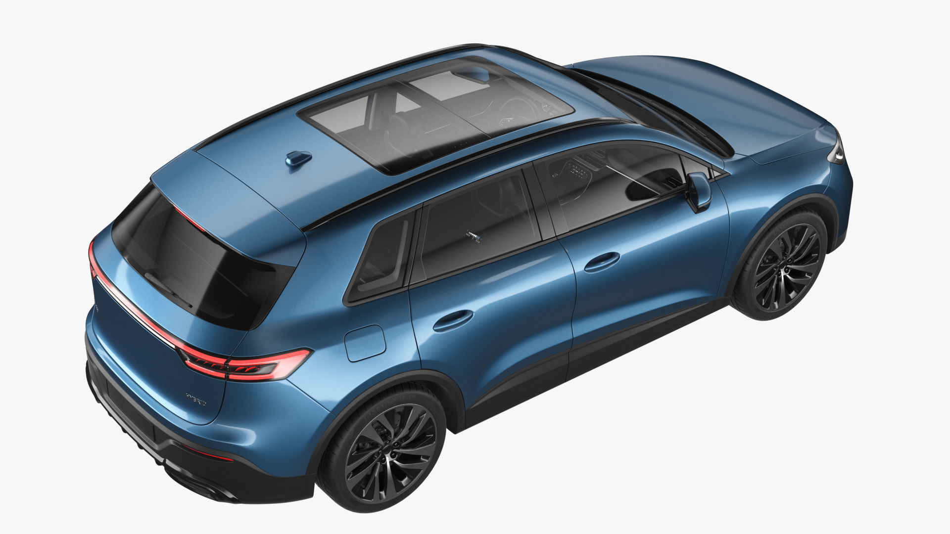 Generic Hybrid SUV 3D model_17