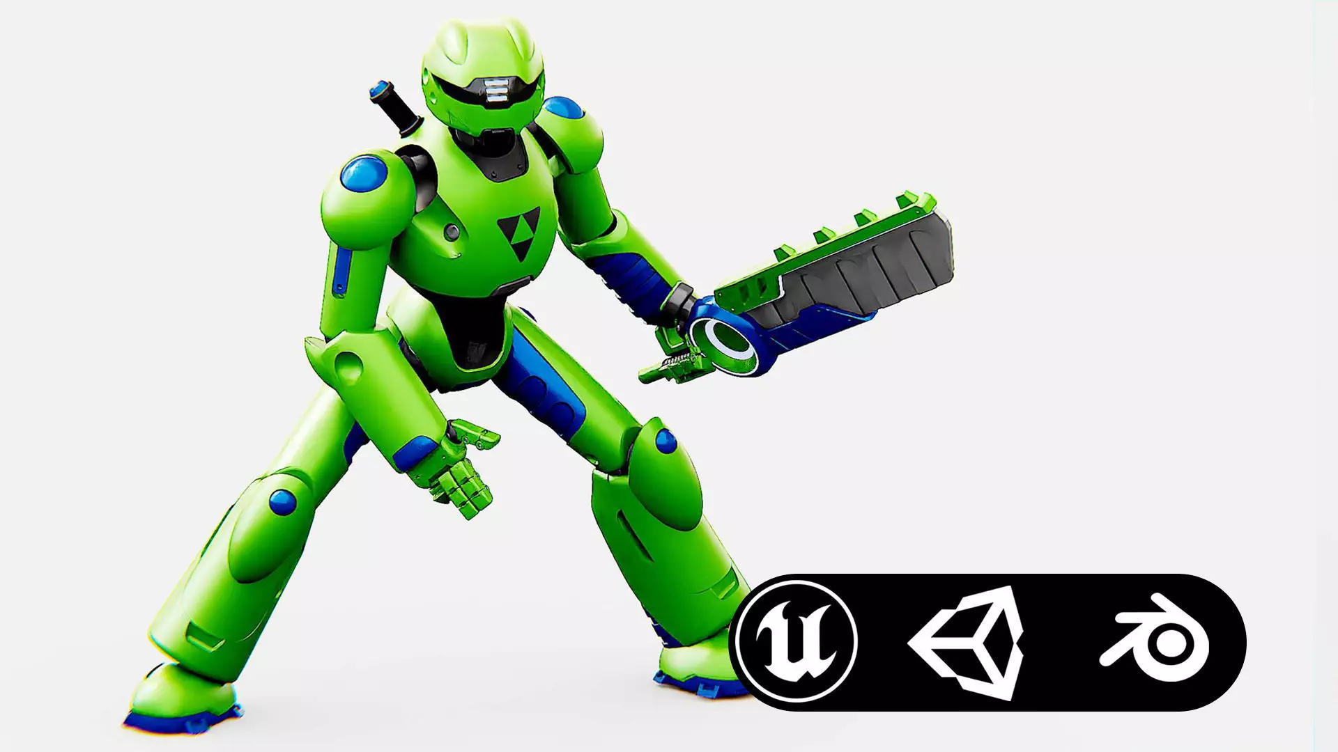 BATTLE DROID ZHOUMI  Rigged for Unreal Engine - Unity - MIXAMO  3D model_0