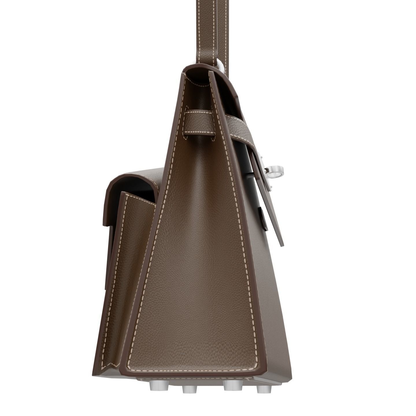 Kelly Sellier en Desordre Bag Low-poly 3D model_10