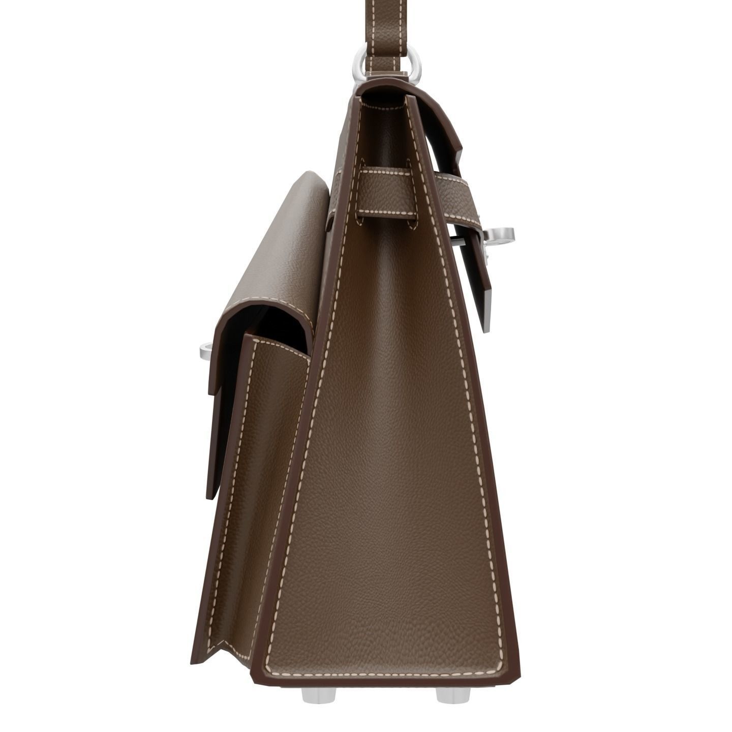 Kelly Sellier en Desordre Bag Low-poly 3D model_11