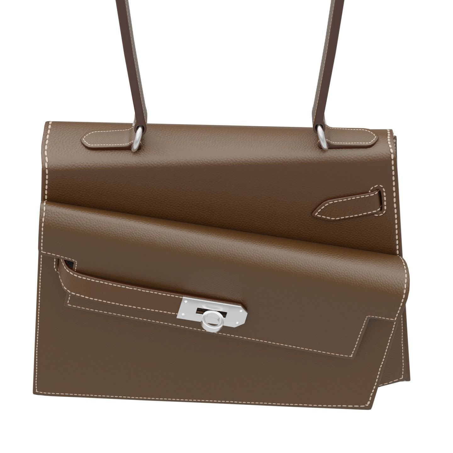 Kelly Sellier en Desordre Bag Low-poly 3D model_9