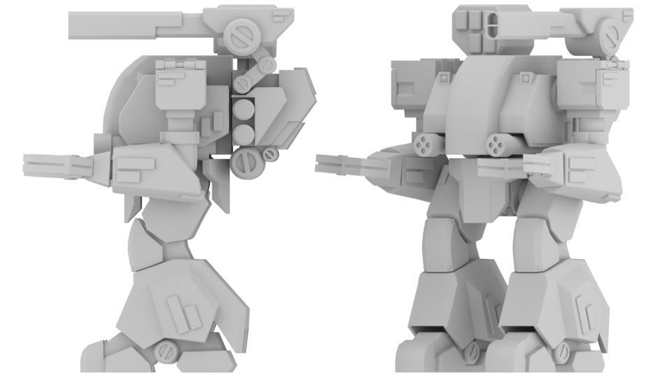 Titan01 Action figure  3D print model_6