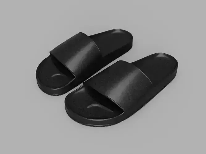Slip-on Sandals 3D Models 3D print model