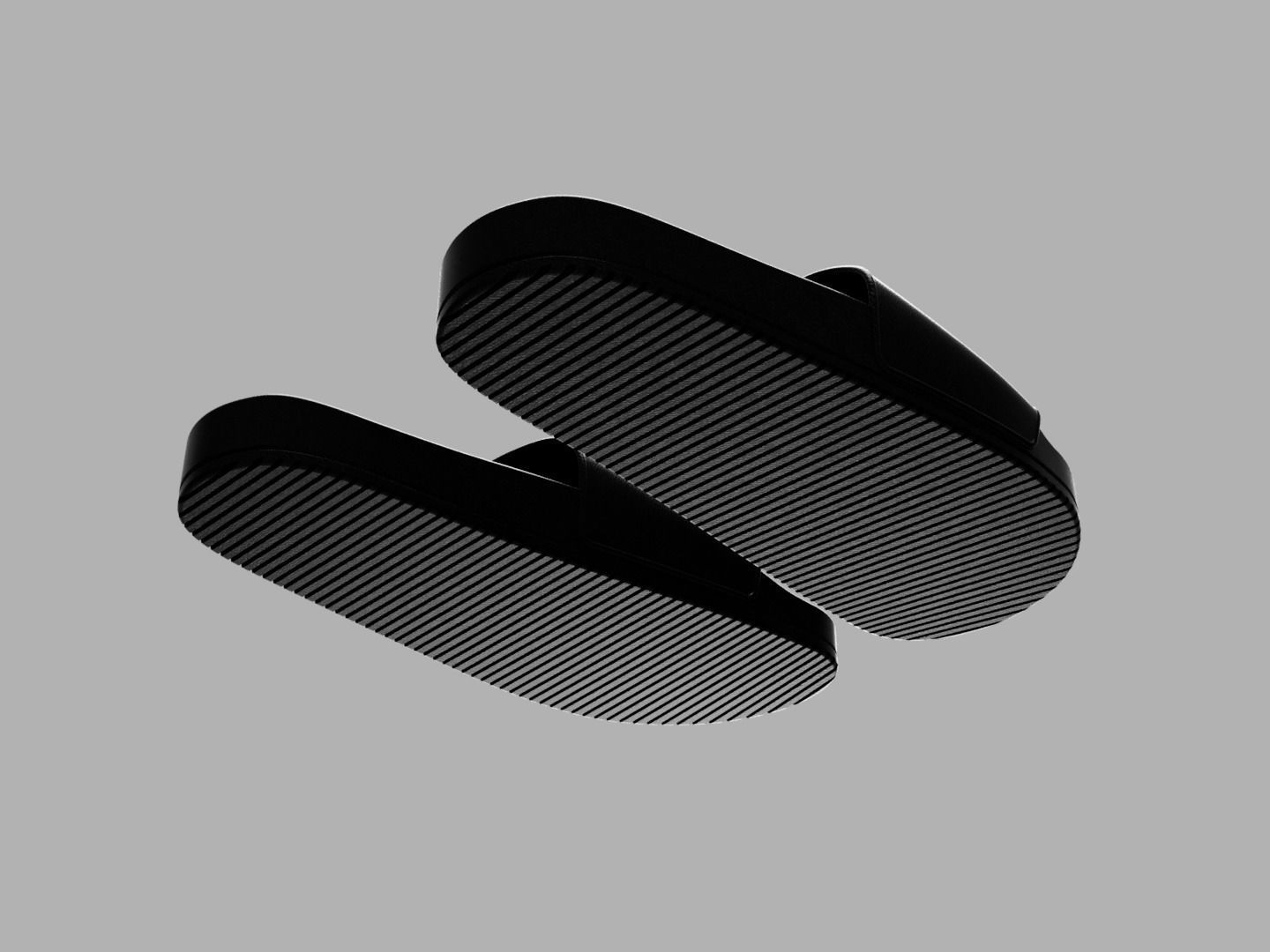 Slip-on Sandals 3D Models 3D print model_2