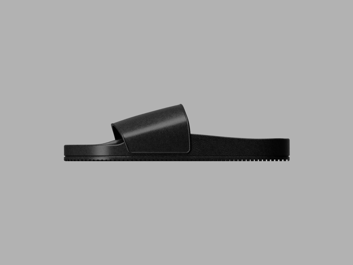 Slip-on Sandals 3D Models 3D print model_4