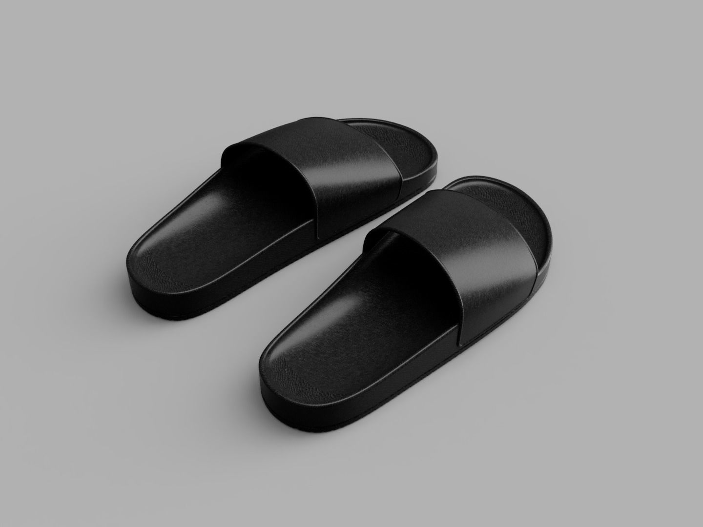 Slip-on Sandals 3D Models 3D print model_1
