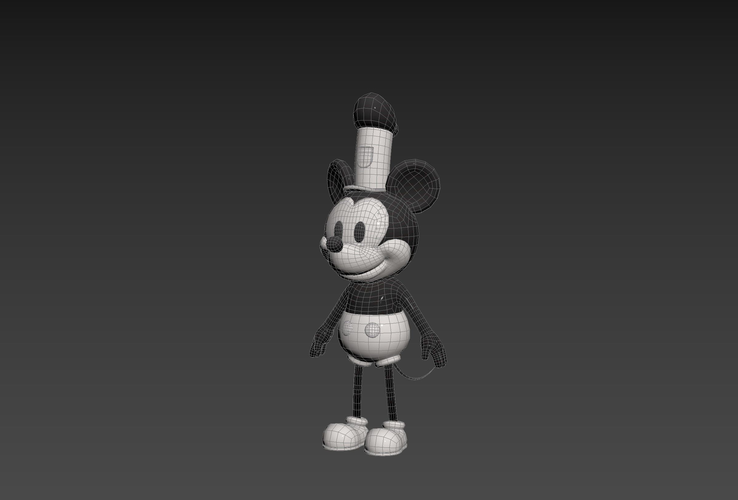 Character269 Mickey Mouse 3D model_11