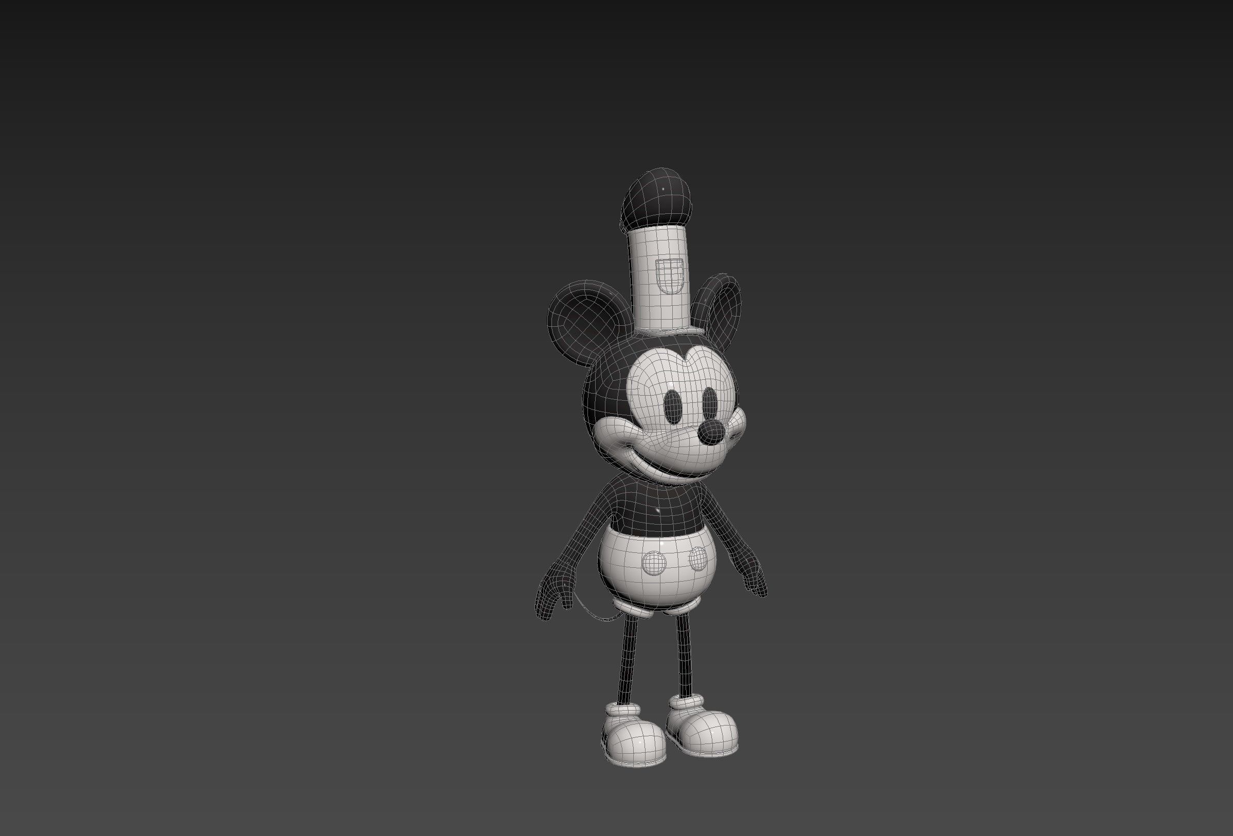 Character269 Mickey Mouse 3D model_14