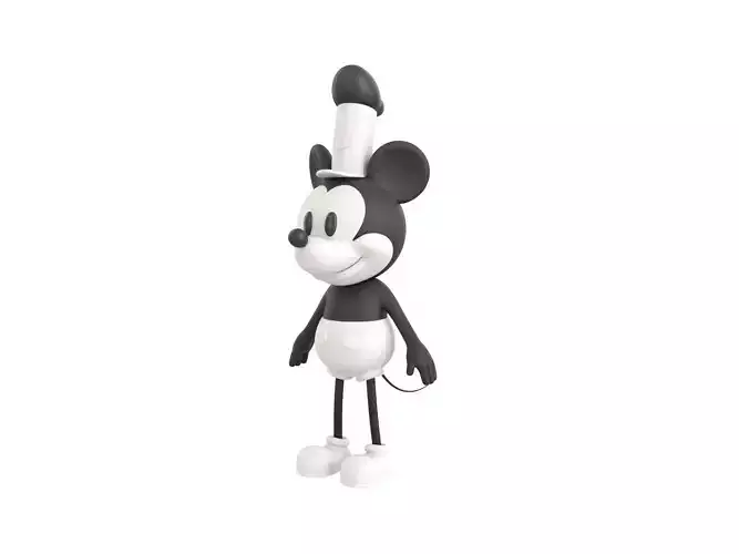 Character269 Mickey Mouse 3D model