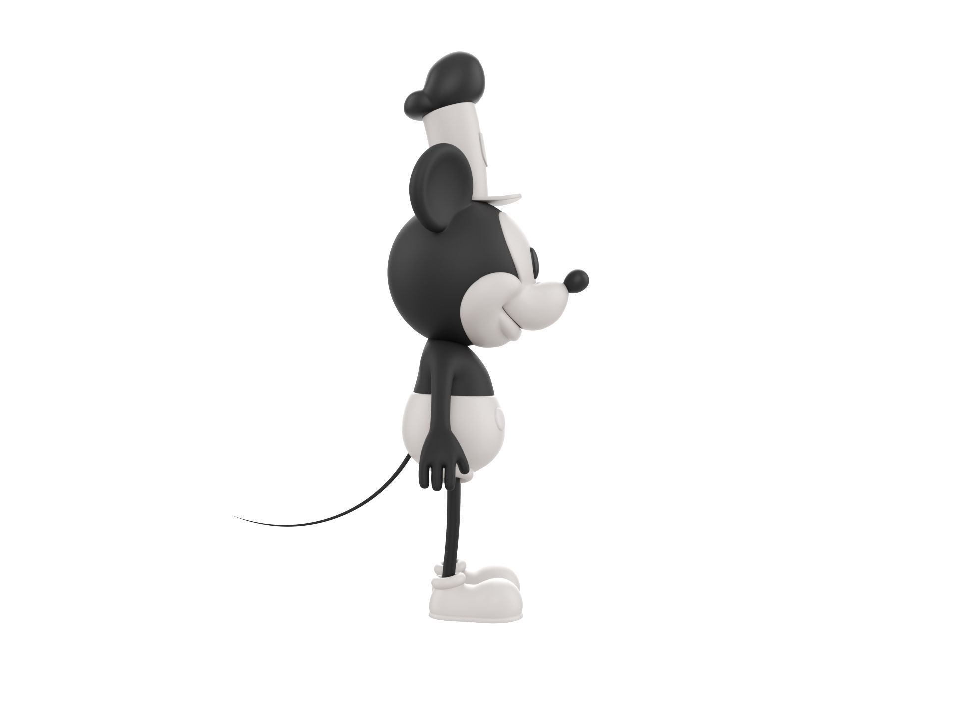 Character269 Mickey Mouse 3D model_3
