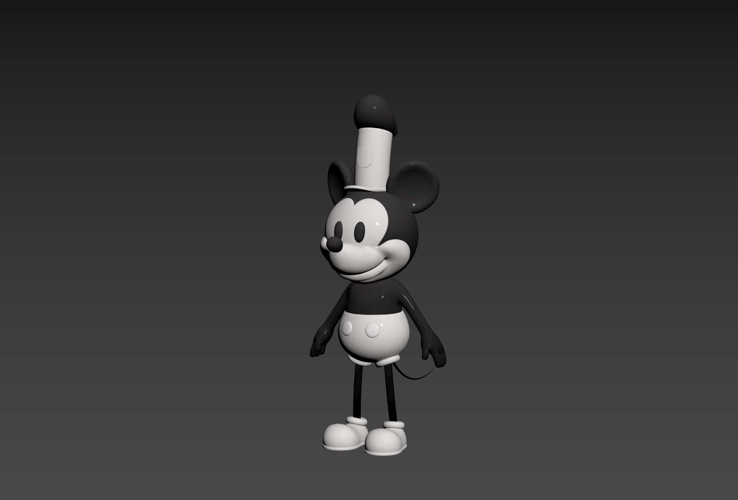 Character269 Mickey Mouse 3D model_10