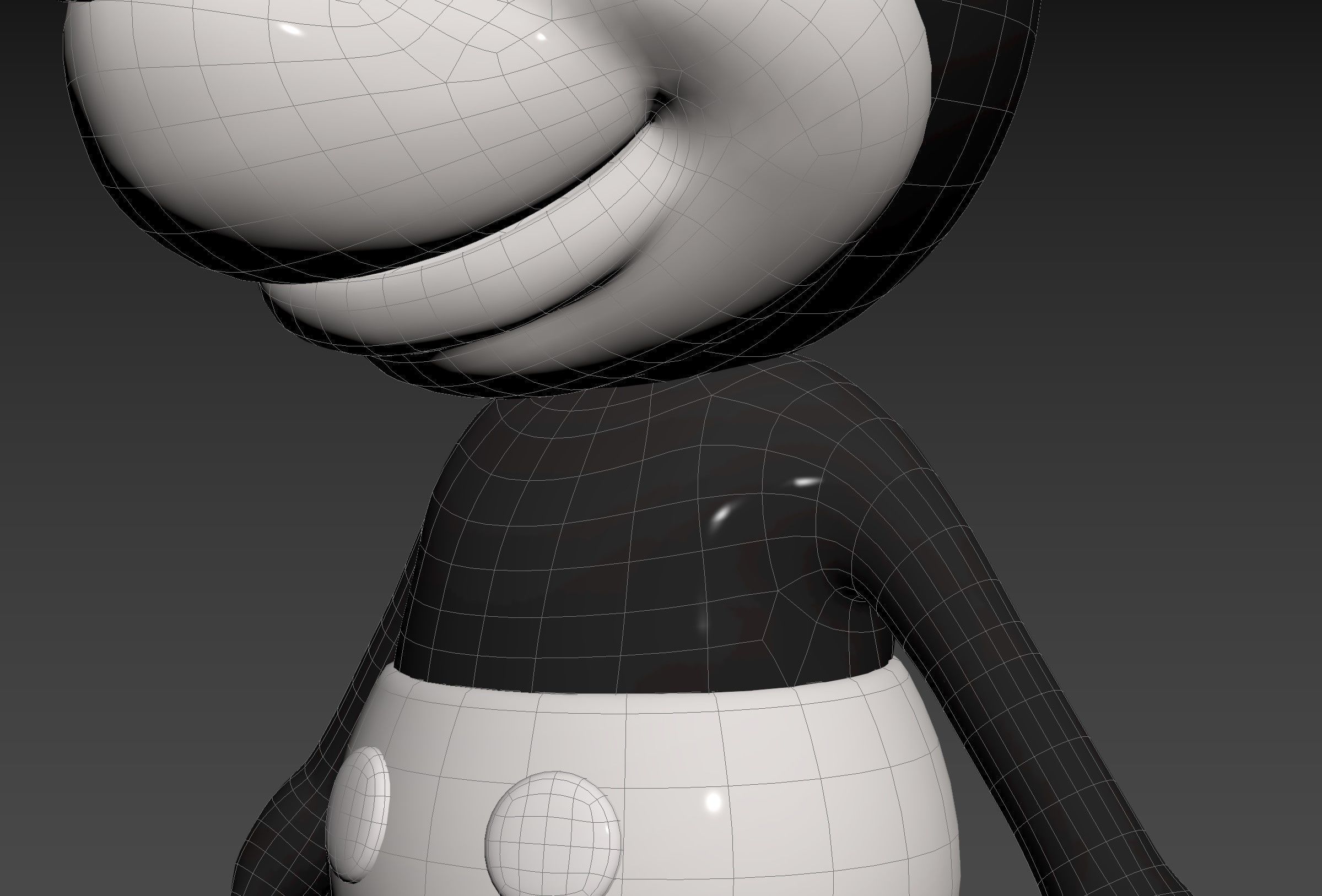Character269 Mickey Mouse 3D model_32