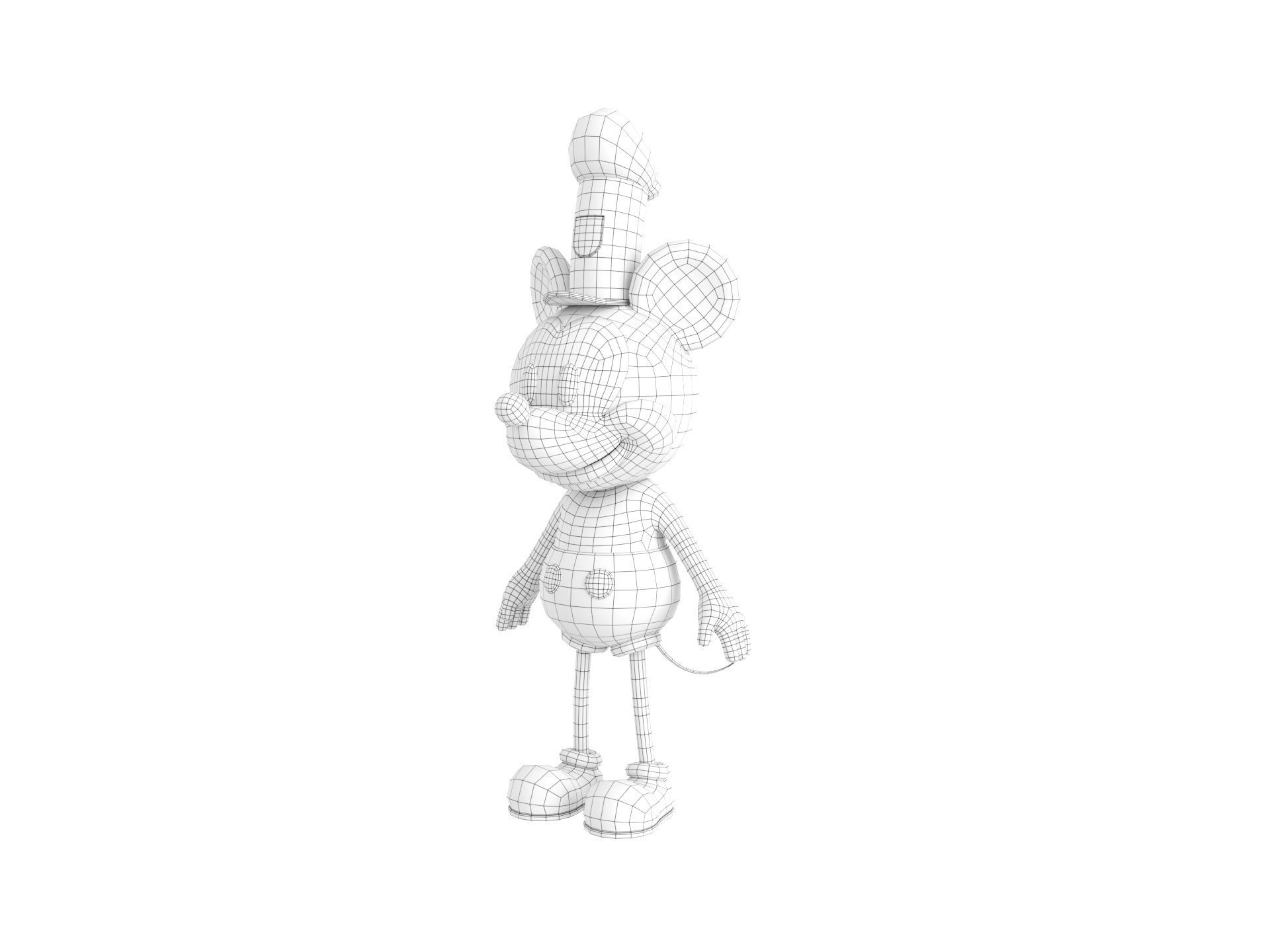 Character269 Mickey Mouse 3D model_40