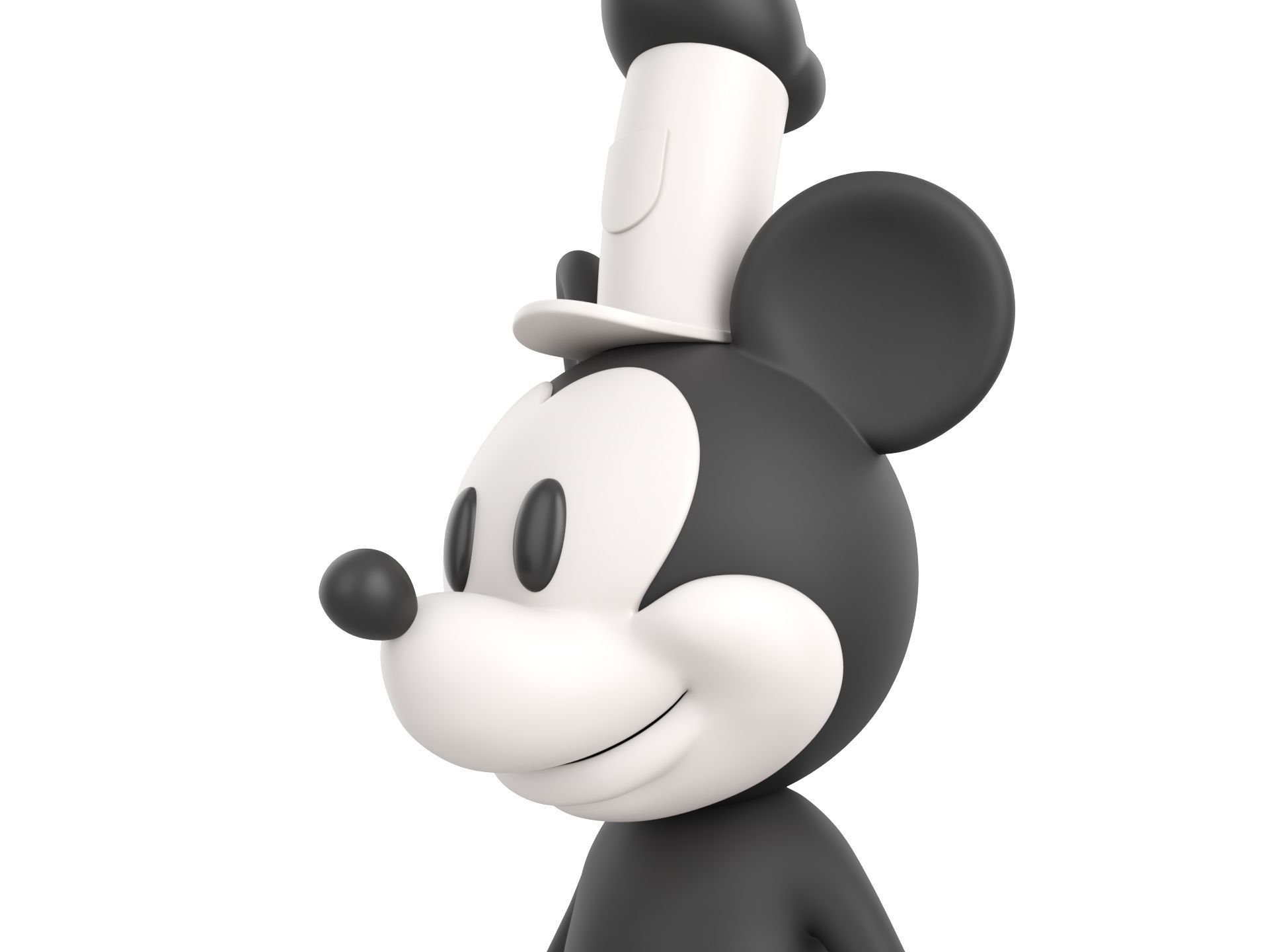 Character269 Mickey Mouse 3D model_8