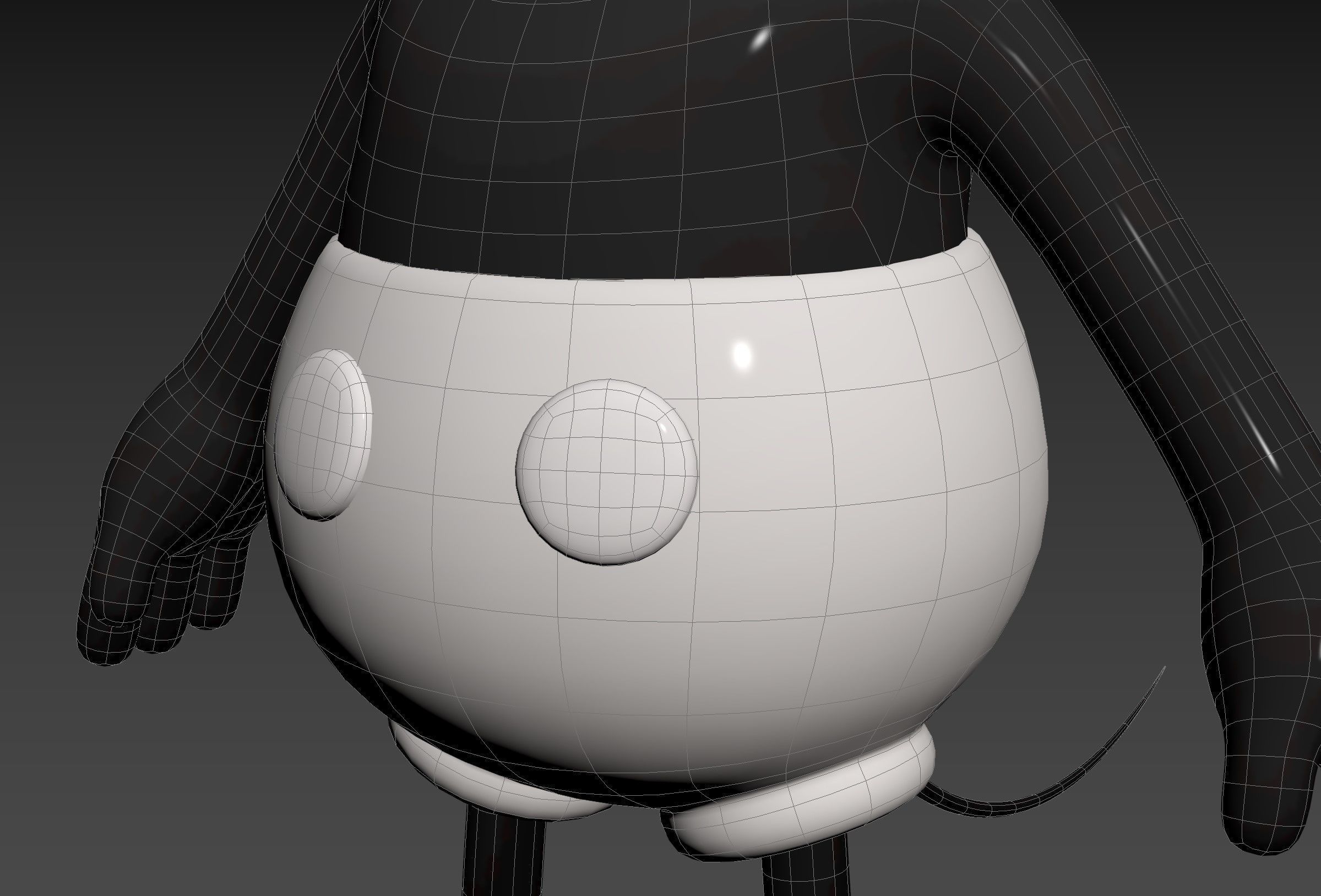 Character269 Mickey Mouse 3D model_27