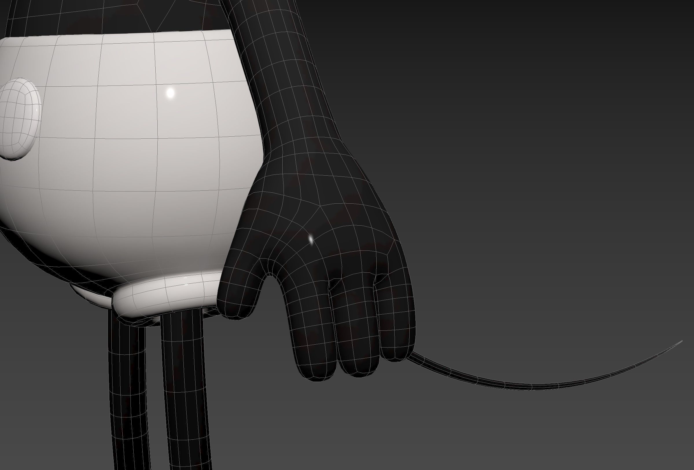 Character269 Mickey Mouse 3D model_28