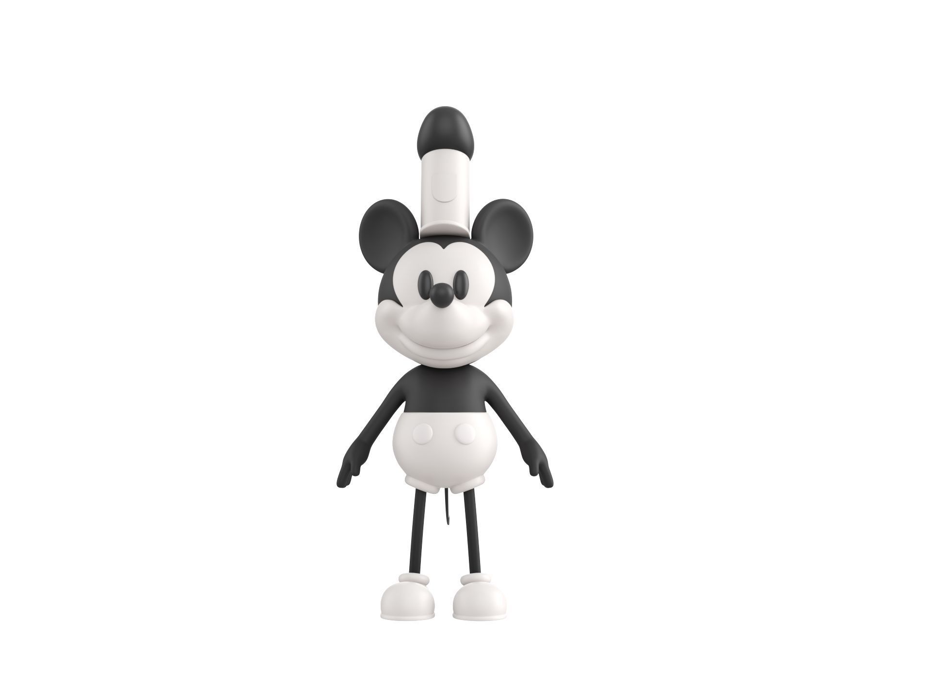 Character269 Mickey Mouse 3D model_1