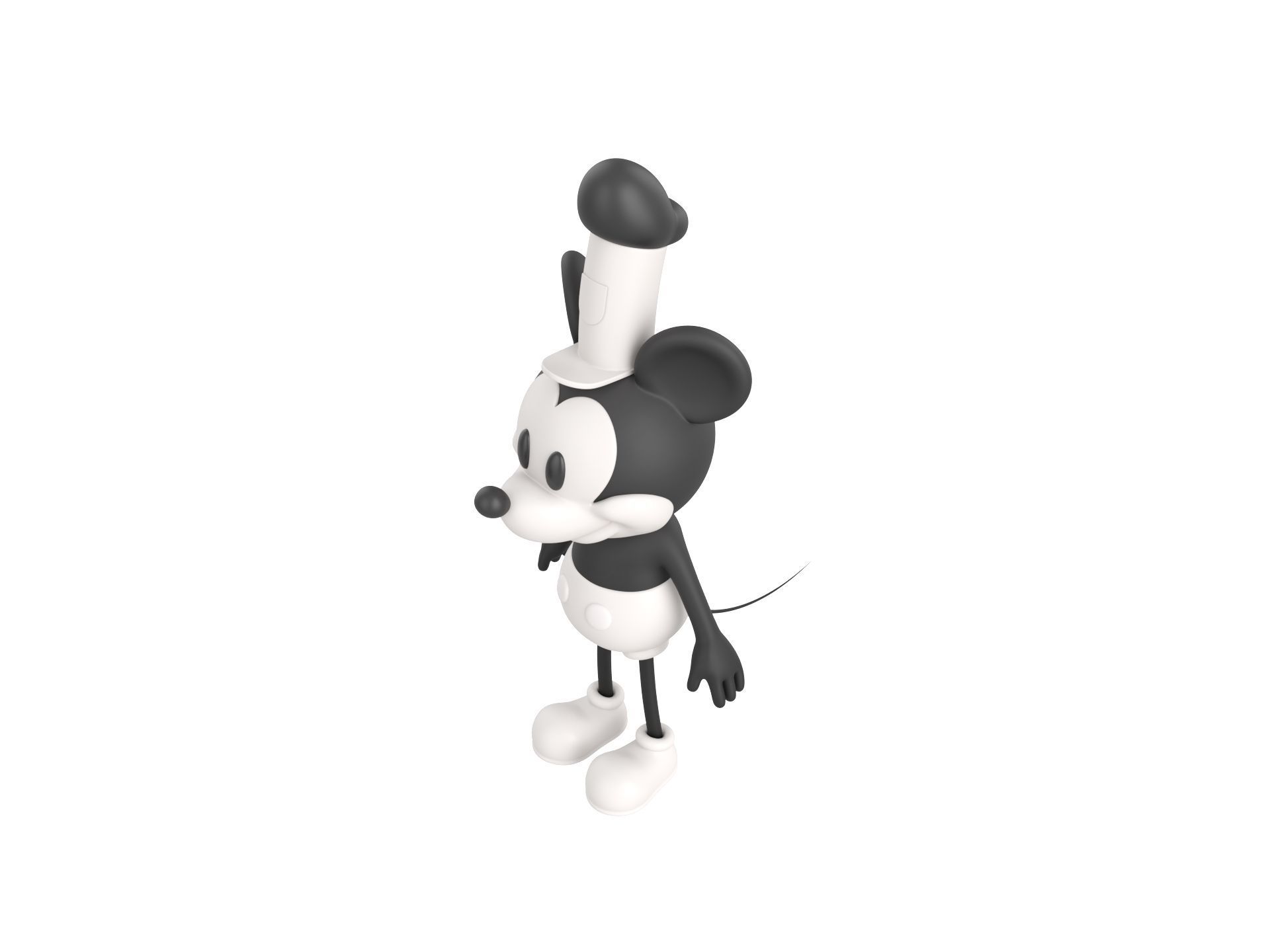 Character269 Mickey Mouse 3D model_6