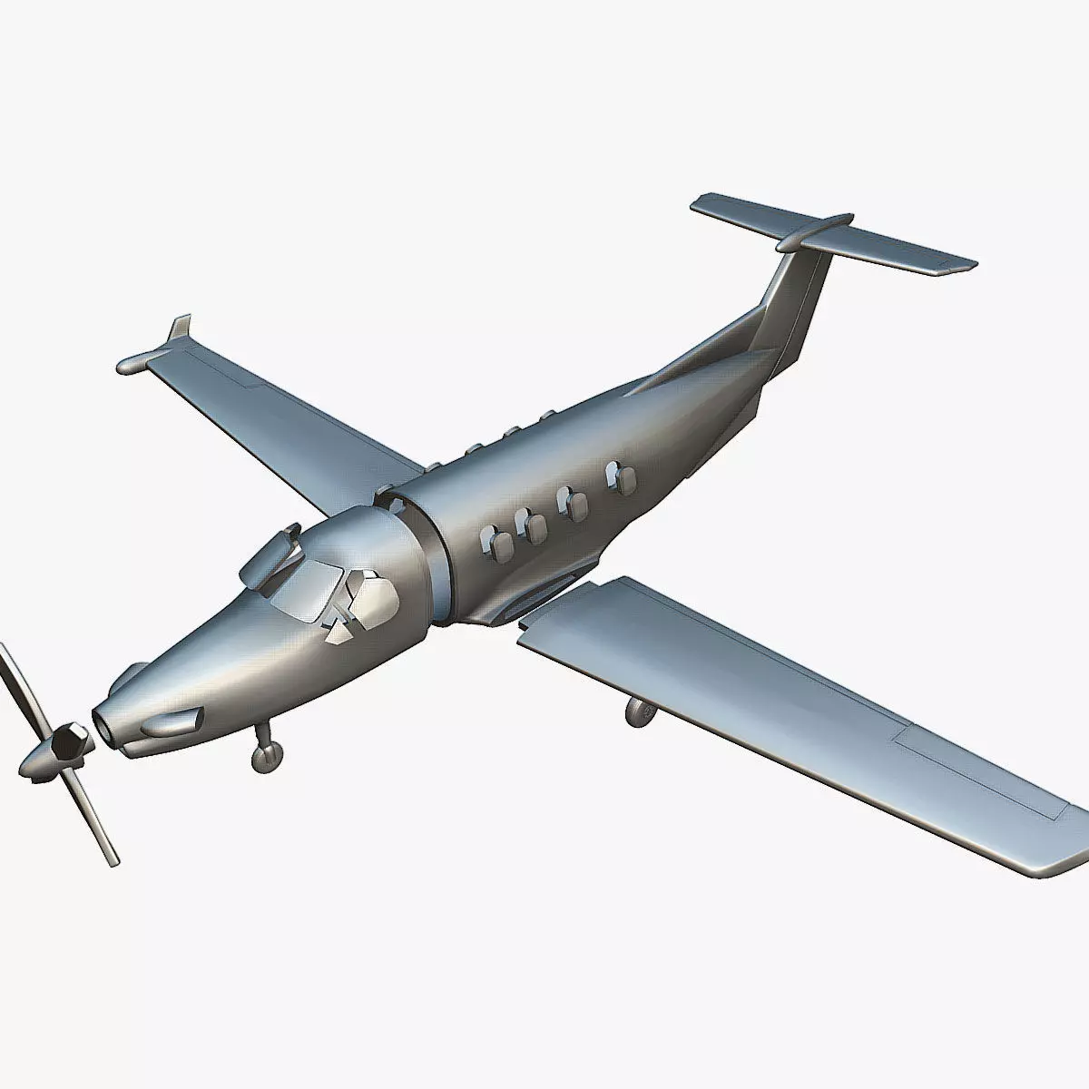 Pilatus PC-12 - 3D Printable Model 3D print model_0