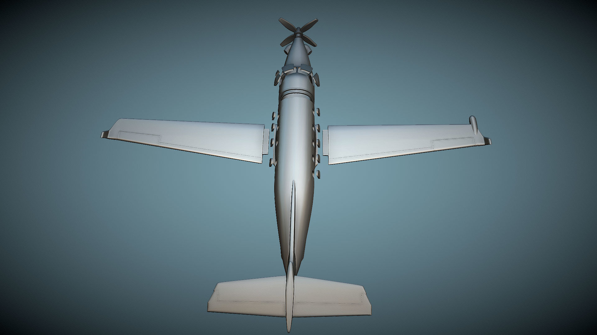 Pilatus PC-12 - 3D Printable Model 3D print model_3