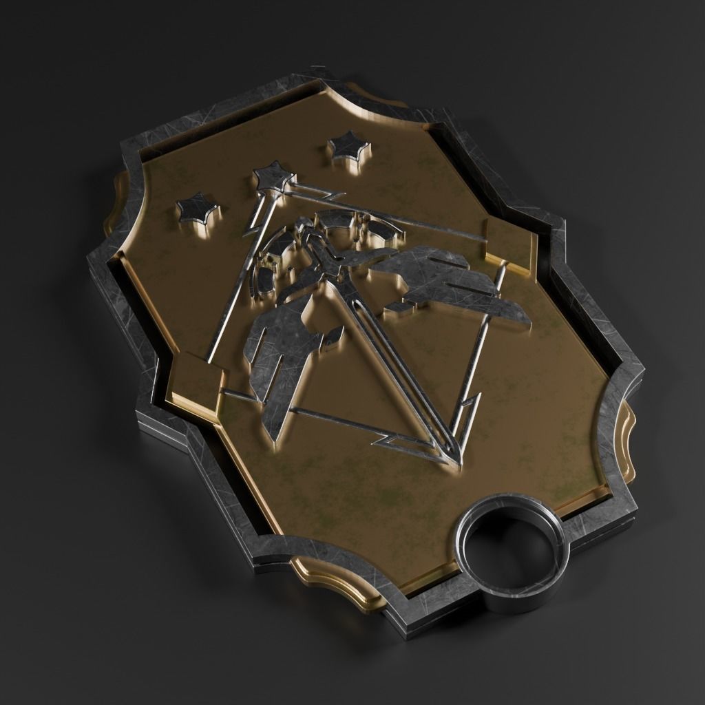 Dogtag 3D printable model 3D print model_5